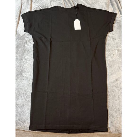 NWT Universal Standard Black Boat Neck EASY FIT DRESS SZ‎ 4XS (00-0) Pima Cotton - Picture 1 of 8